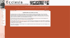 Desktop Screenshot of ecclesianet.nl